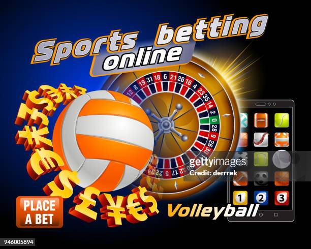 Sports Betting Volleyball High-Res Vector Graphic - Getty Images