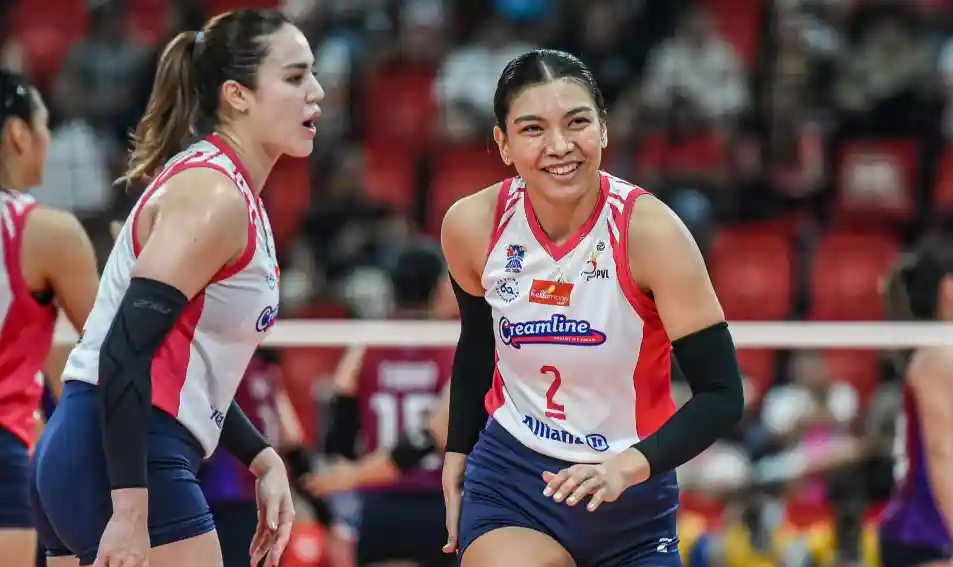 Michelle Gumabao Alyssa Valdez | (c) PVL